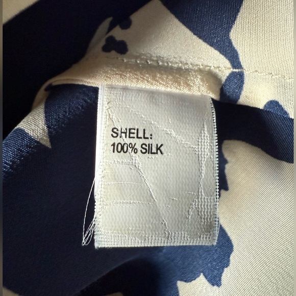 Moncollet French Ruffle Silk Blouson - Picture 9 of 10